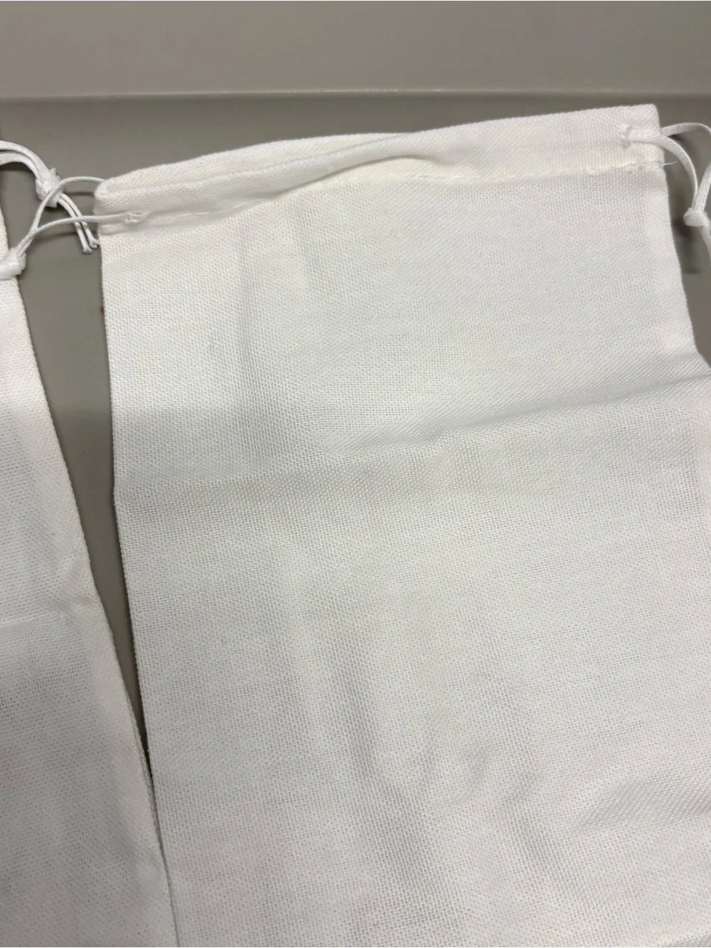 Valentino Garavani White Dust Bag Set of 2